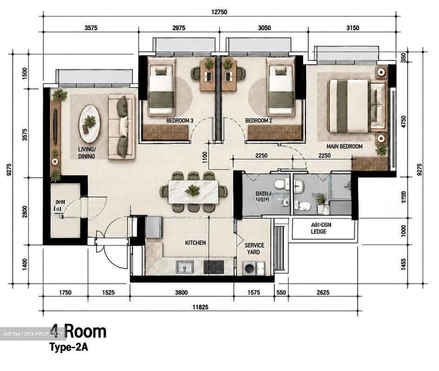 Blk 110A Alkaff Oasis (Toa Payoh), HDB 4 Rooms #625386191